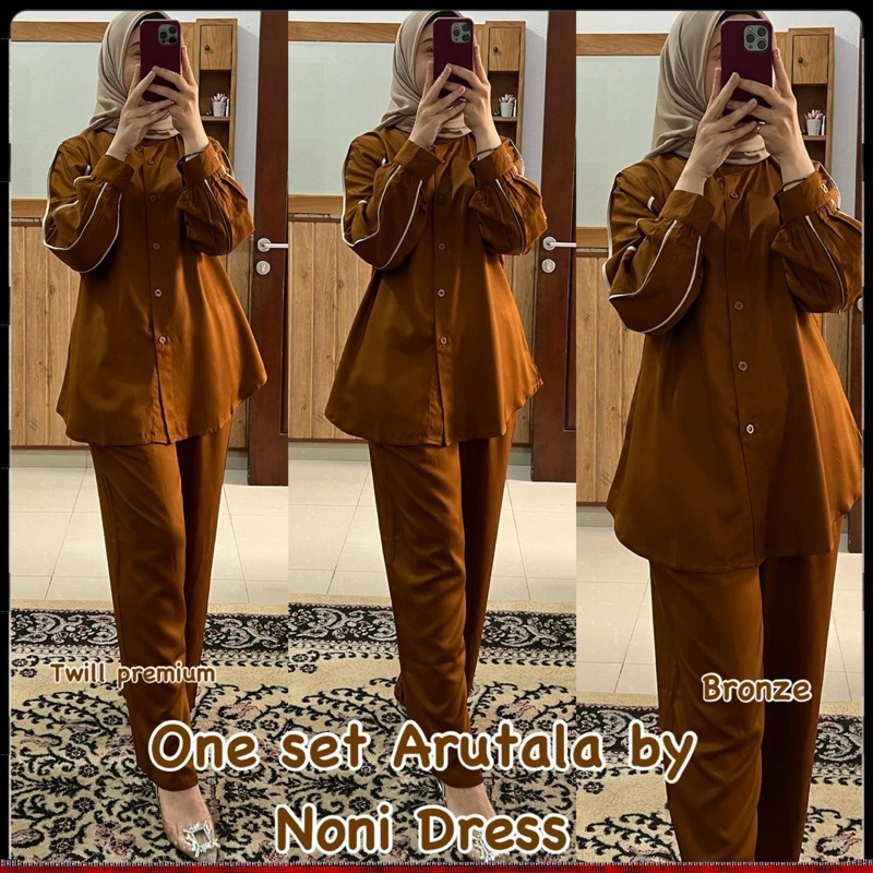 RB Daster Arab Noni ARUTALA One Set Premium By Noni Dress