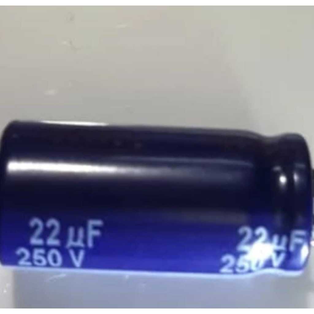 RD1460 elco panasonic 22-250v 22uf 22 250v by PCM LTC GLODOK