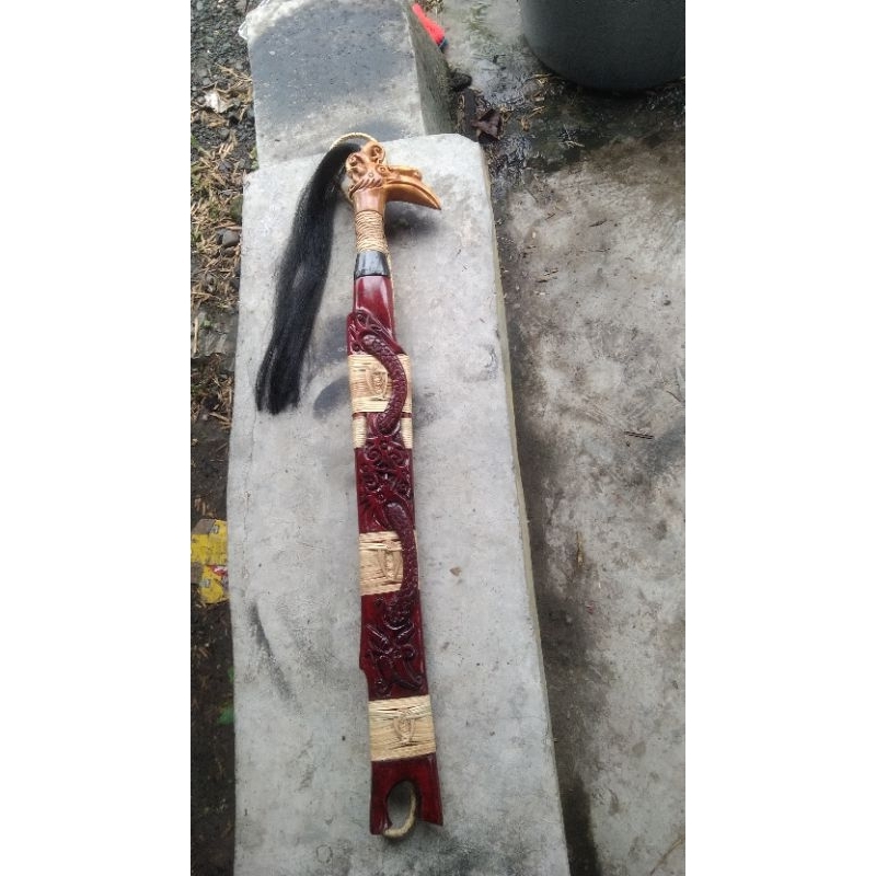 Mandau asli Dayak borneo