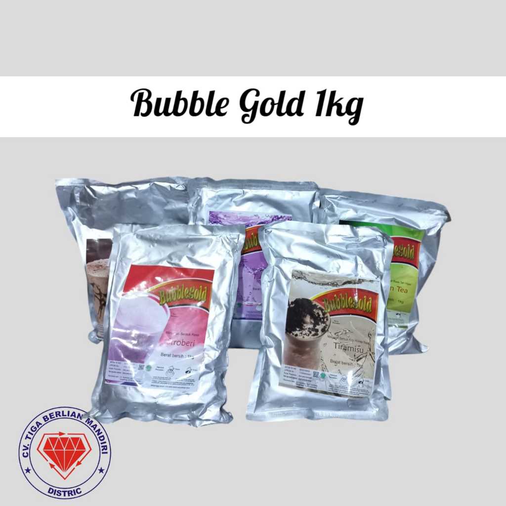 

BUBLE GOLD SERBUK MINUMAN KEMASAN 1 KG ALL VARIAN/PCS