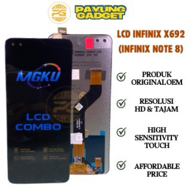 LCD INFINIX X692 (INFINIX NOTE 8) ORIGINAL FULLSET