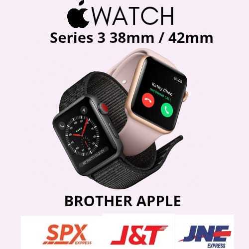 Apple Watch Iwatch Seri 3 / 4 / 5 / 6  / 38MM 42MM / 40MM 44MM / Second Original 100% Ex Internasion