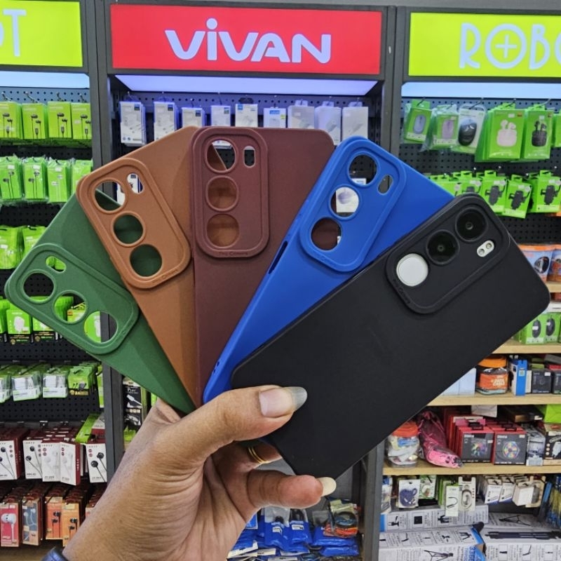 CASE VIVO Y19S SOFT CASE PRO CAMERA MACARON CAMERA PROTECT