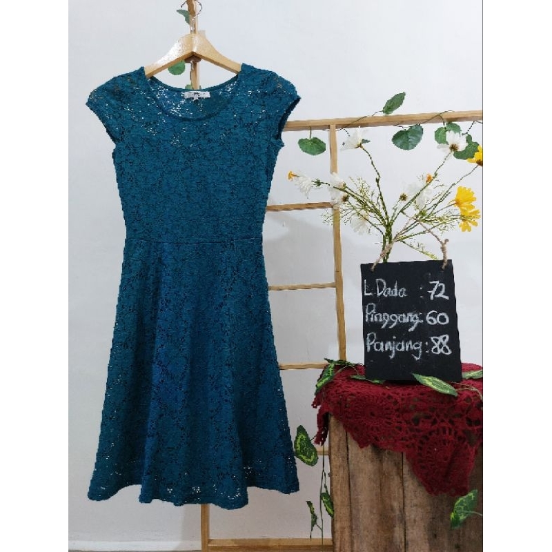 Brokat Emerald Dress | Dress Remaja | Promnite Dress