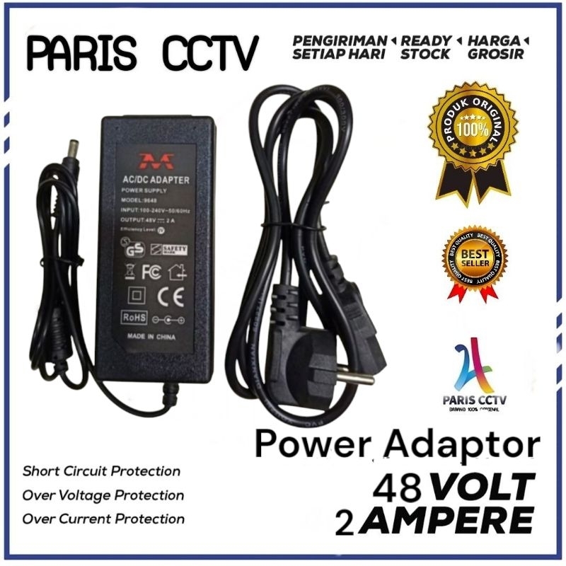 Adaptor 48V 2A