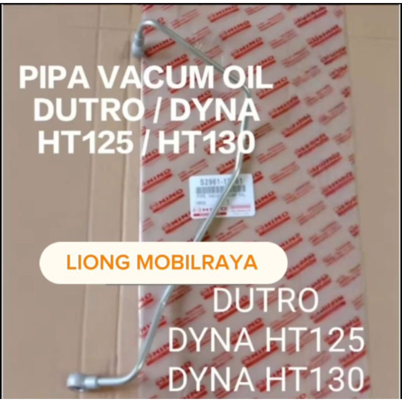 PIPA VACUM OIL PUMP TOYOTA DYNA HT 125/ HT 130/ DUTRO
