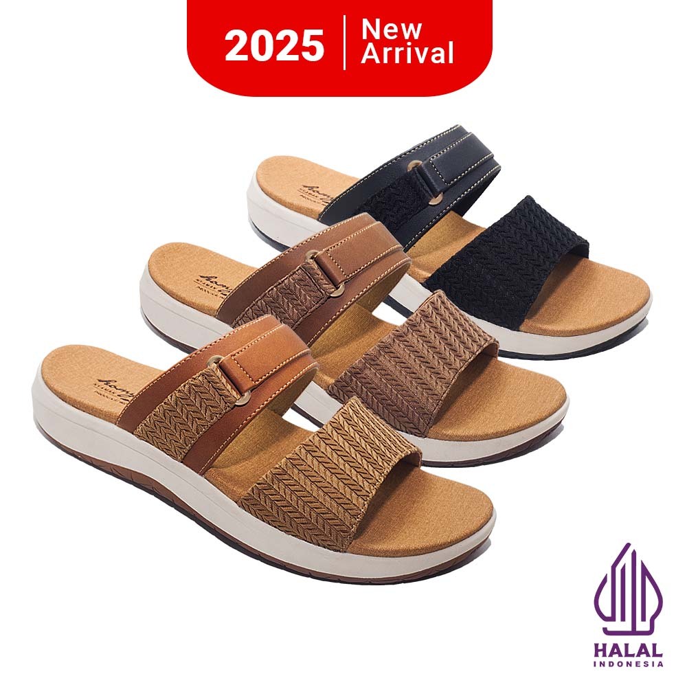 Homyped Jasmine Luna N43 Sandal Flat Wanita