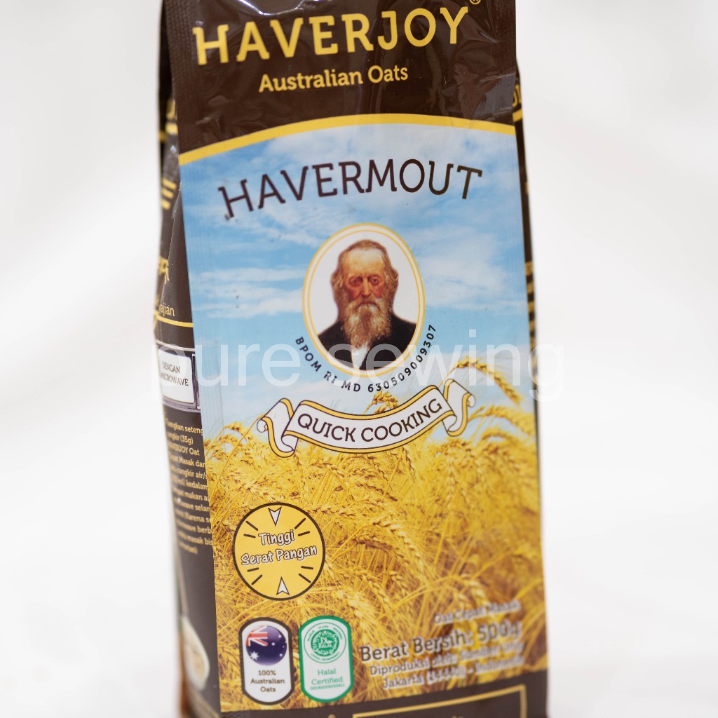 

(READY COD) Havermout Haverjoy / Oatmeal / Oat Quick Cook / Instan Oat 500g EXP 4 DESEMBER 2025