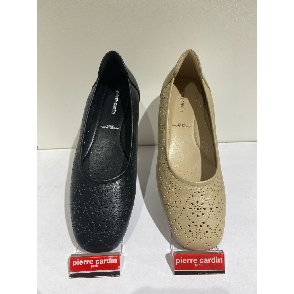 PIERRE CARDIN Sepatu Wanita 1718 Beige dan Black