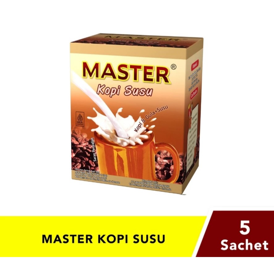 

Master Kopi Susu (5 sachet)