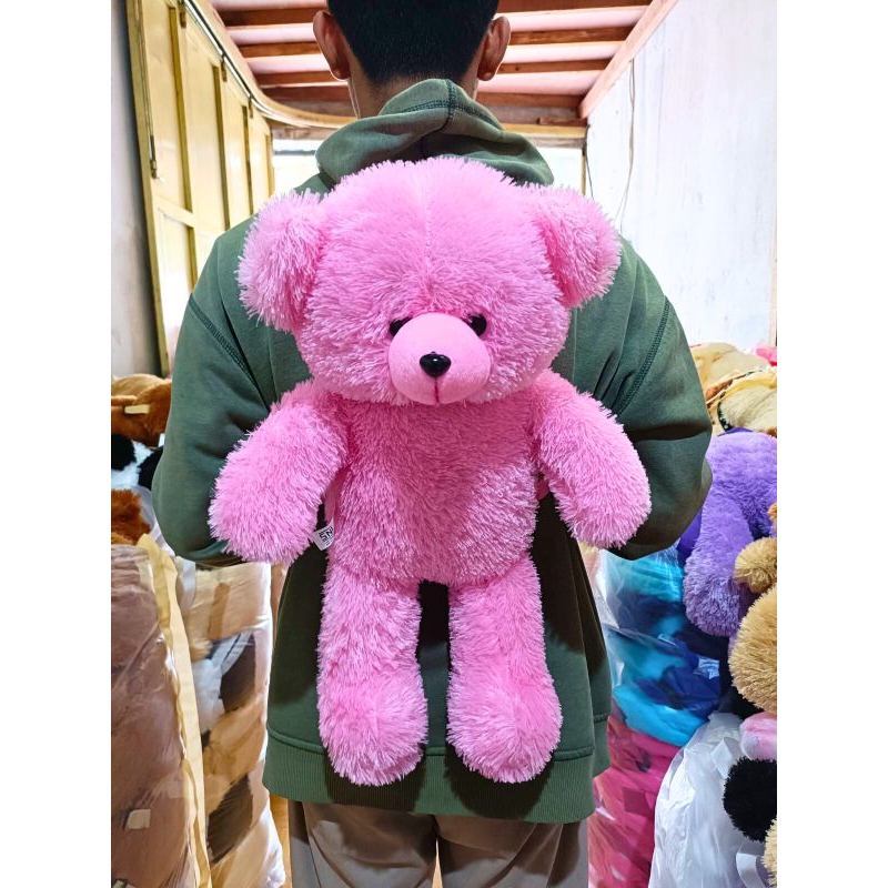 Tas Gendong Anak Lucu Motif Boneka Beruang Backpack Fashion Anak