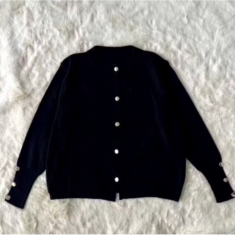 STARLA CARDY KANCING GOLD OUTER RAJUT WANITA TEBAL PREMIUM