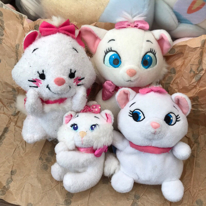 Disney Marie Cat Mini Keychain Plush Doll || Boneka Gantungan Kunci Mini Disney Marie Cat