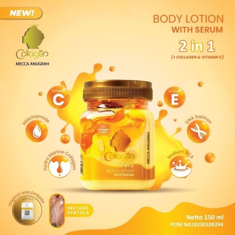 RY - MECCA ANUGERAH Collagen 2in1 Body Lotion With Serum