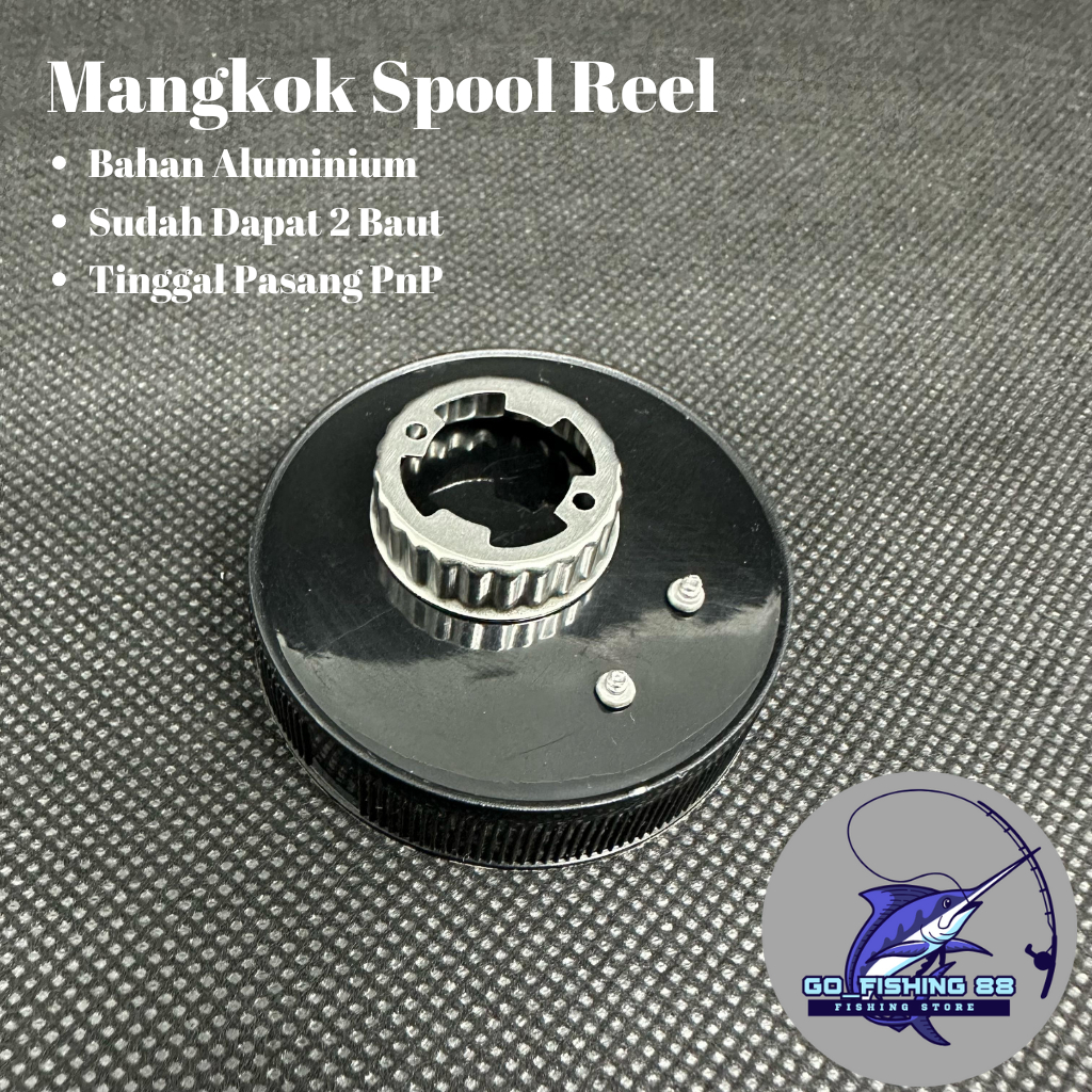 Mangkok Spool Reel Universal Mangkok Clicker Reel 1000 Sampai 6000
