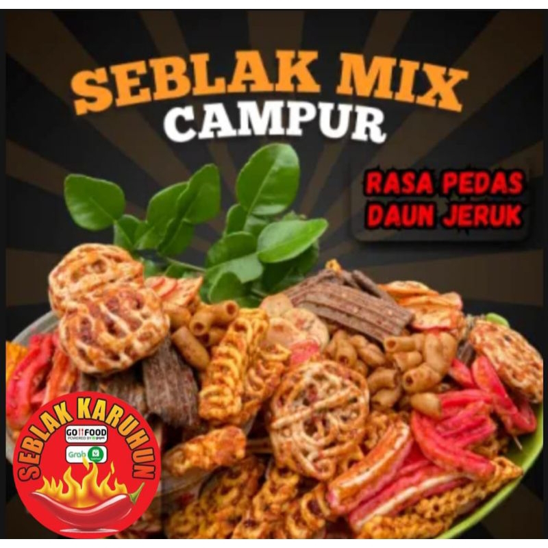 

seblak kering campur