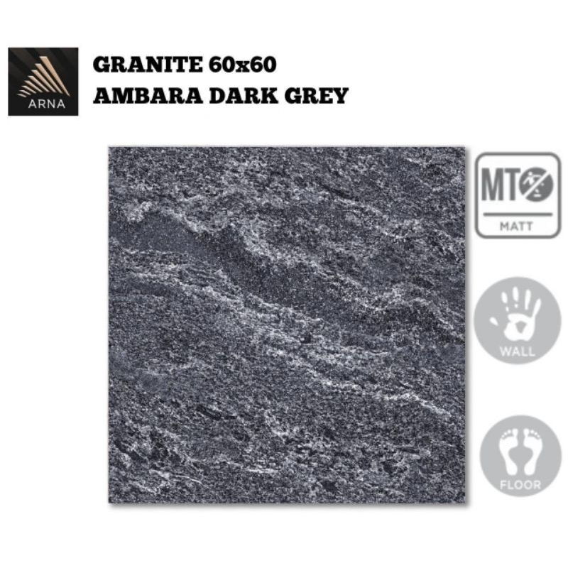 Granit 60x60 Arna ambara dark grey