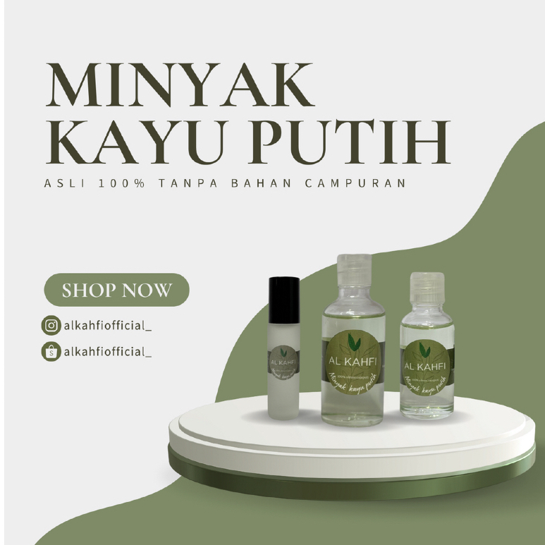 Minyak Kayu Putih Al Kahfi 10 ml (Roll on)