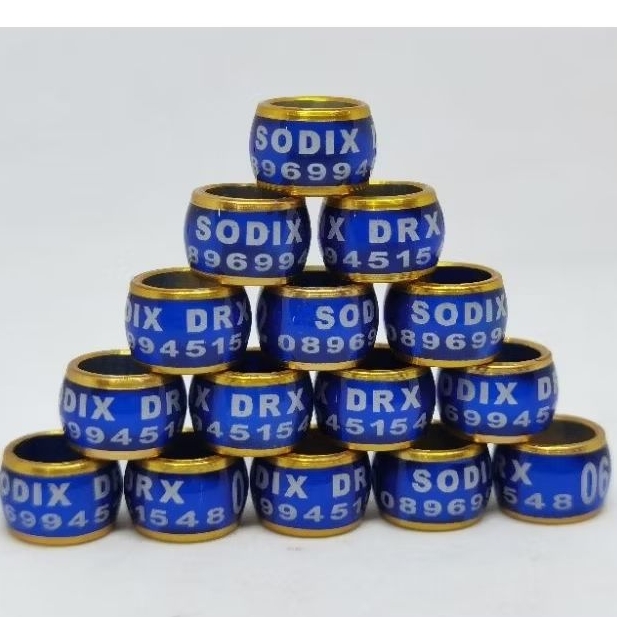 RING BURUNG PUTER PELUNG LUBANG 7MM MODEL DONAT MATA KUCING