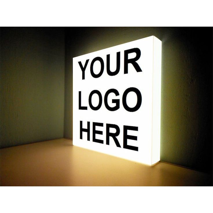 Neon Box Akrilik Papan Nama Akrilik Toko 35x35cm