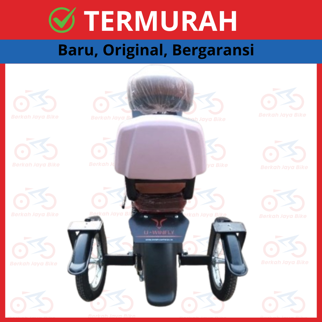 Roda bantu sepeda listrik / roda tambahan sepeda listrik / roda samping sepeda listrik