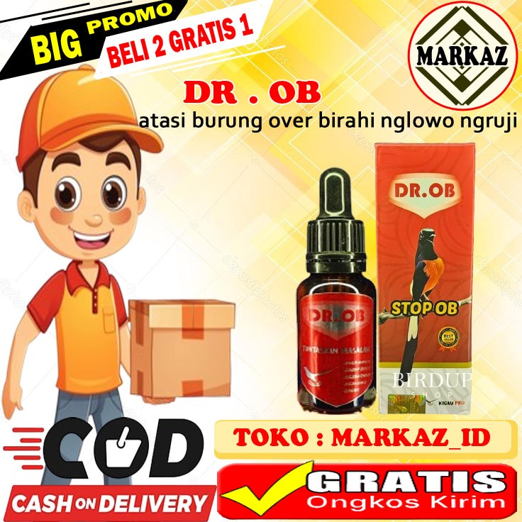 DR.OB - Vitamin Burung Murai Batu Mengatasi OB Over Birahi Ngelowo Ciak Bulu Ngeruji Penurun Emosi
