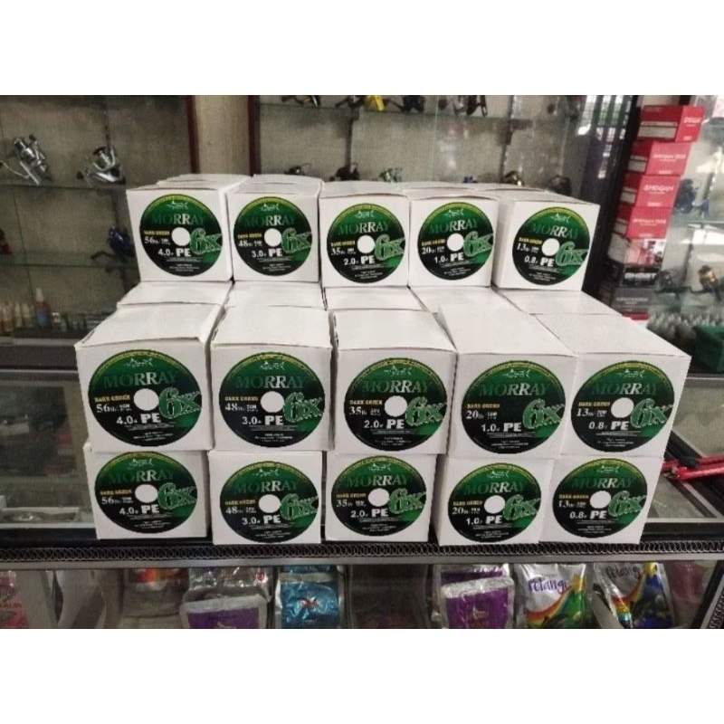 SENAR PANCING/SENAR PE MORRAY X_6 GREEN 50m