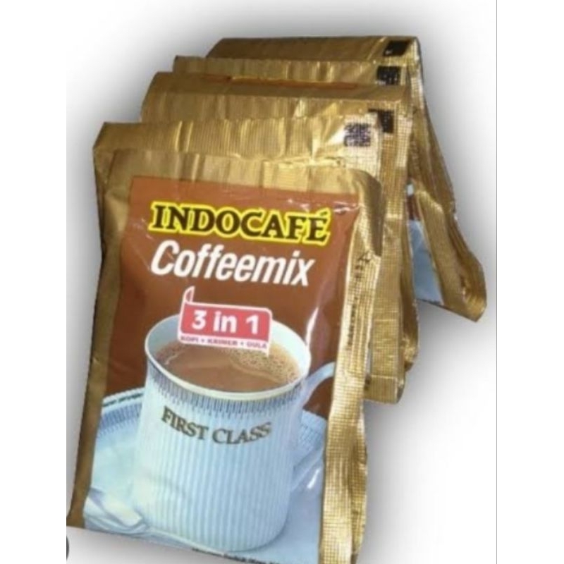 

KOPI INDOCAFE COFFEEMIX 3in1 1 renceng isi 10 saset kopi indocafe nikmat nya mantap