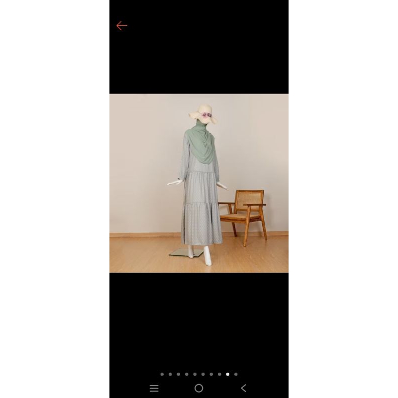 le khari dress sage