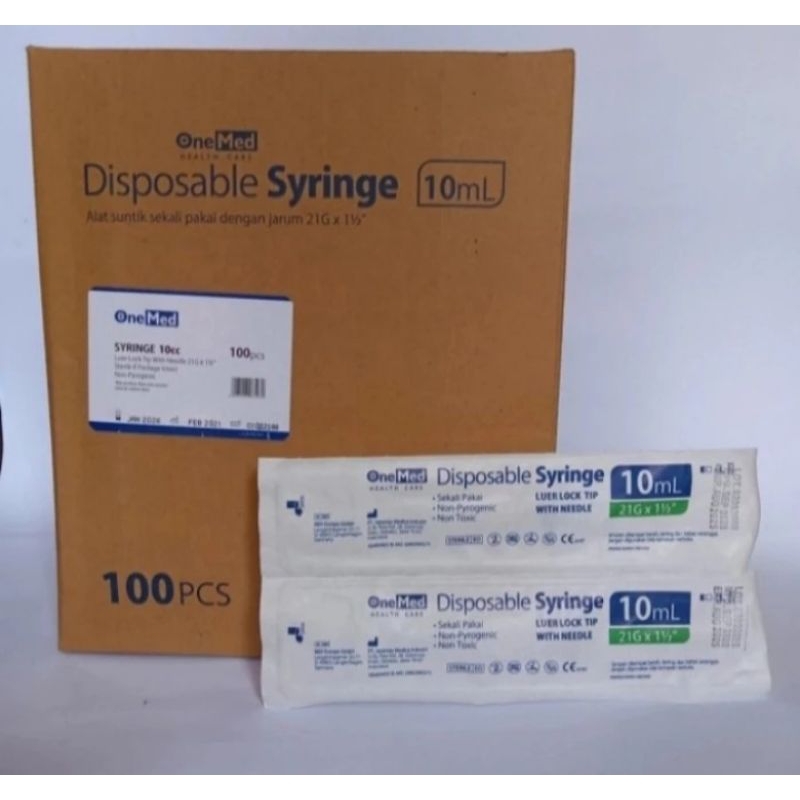 Spuit 10cc/ 20cc/ 50cc Tanpa Jarum LM