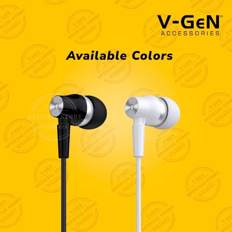 [yusufstore]HEADSET EARPHON VEP1-28 . V-GEN KUALITAS BAGUS HARGA TERMURAH