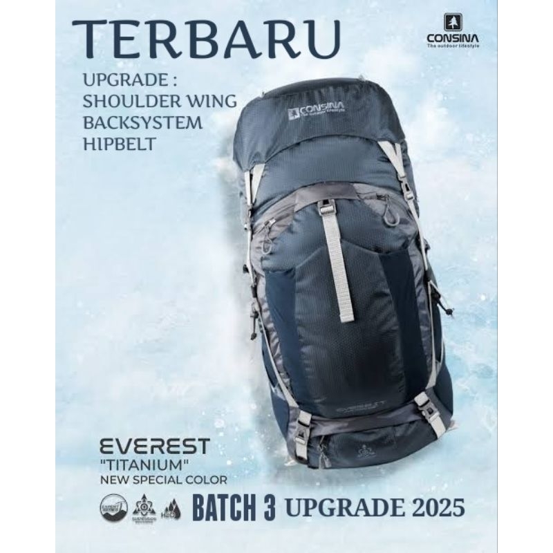 Consina Everest 60+5L Evolution| Consina Tarebbi 45 Evo | Consina Tarebbi New
