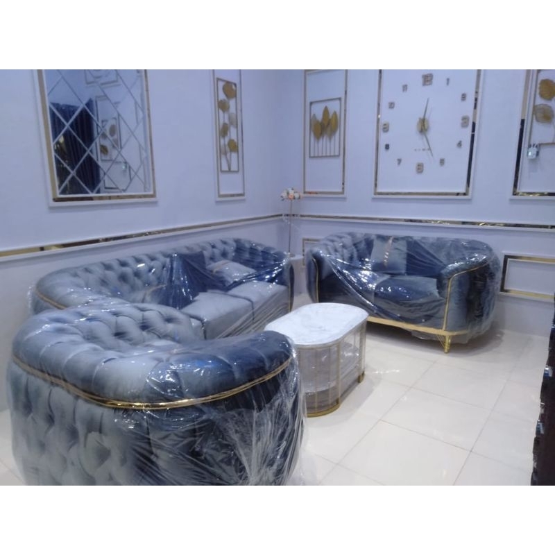 sofa Turkey mewah / sofa tamu / sofa chesterfield / raja kancing