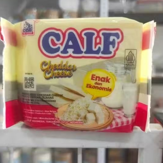 

Calf Cheddar Cheese Eco Ukuran 200 Gram / Pcs