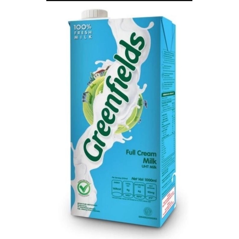 

TERMURAH isi 1 pcs Greenfield 1000ml full cream