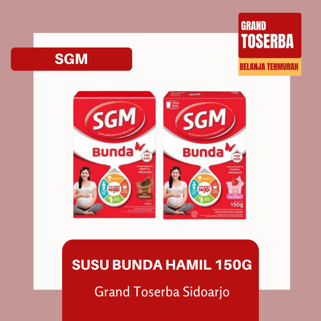 SGM BUNDA SUSU HAMIL 150g / SUSU KHUSUS IBU HAMIL DAN MENYUSUI