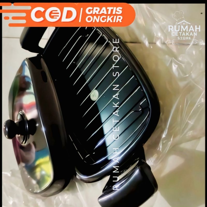 Alat Panggang Ikan Barbeque Crystal Oven Maslon Maspion