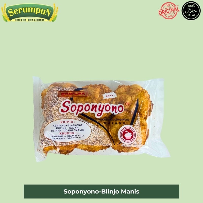 

Blinjo Manis Soponyono | Kripik Blinjo Manis | Melinjo Manis