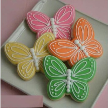 

VALERICIOUS Butter Cookies Kue Kukis Karakter Hias Kupu kupu Butterfly