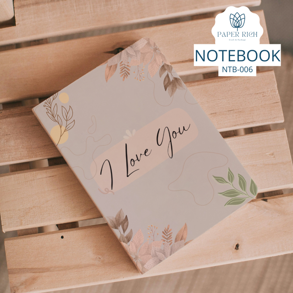 

Notebook NTB A5 / Buku Catatan / Buku Harian Estetik Diary Journal Paper Rich