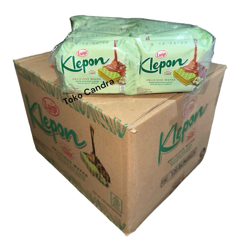 

1 DUS WAFER KLEPON LUIGI / 10gr / 6 pack / 120pcs