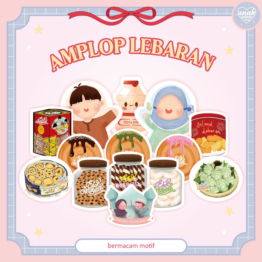

[ISI 10] AMPLOP LEBARAN 3D - AMPLOP LEBARAN VIRAL AESTHETIC - IDUL FITRI