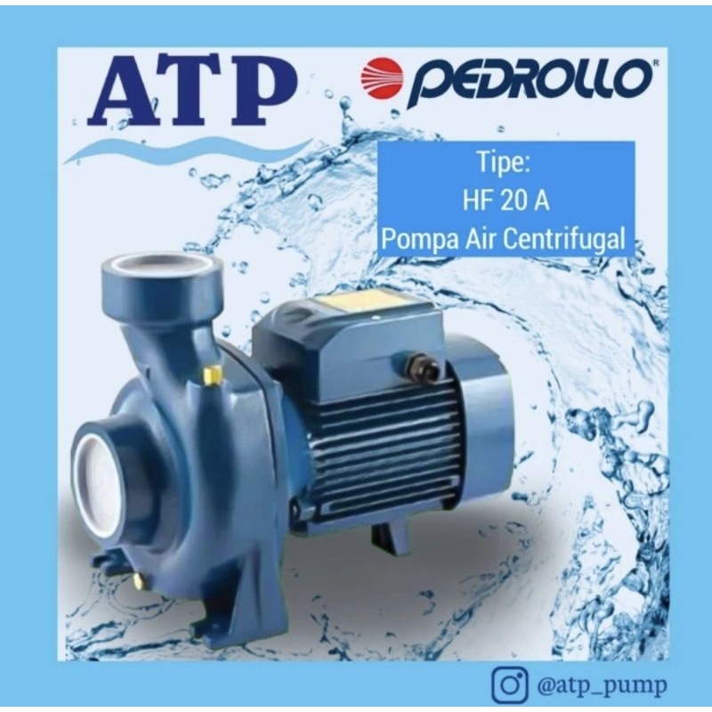 Pedrollo HF 20 A Pompa Air Centrifugal Pompa air