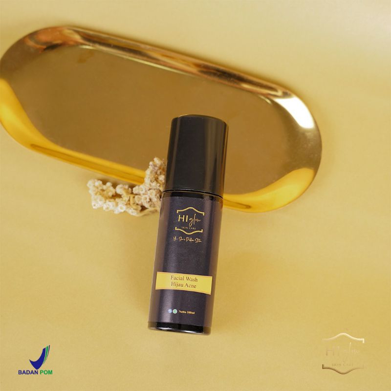 hi glow skincare facial wash