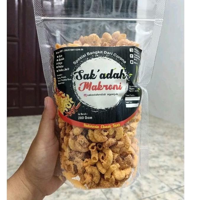 

SAKADAH MAKRONI, GURIH, RENYAH DAN BUMBU MELIMPAH 200gram