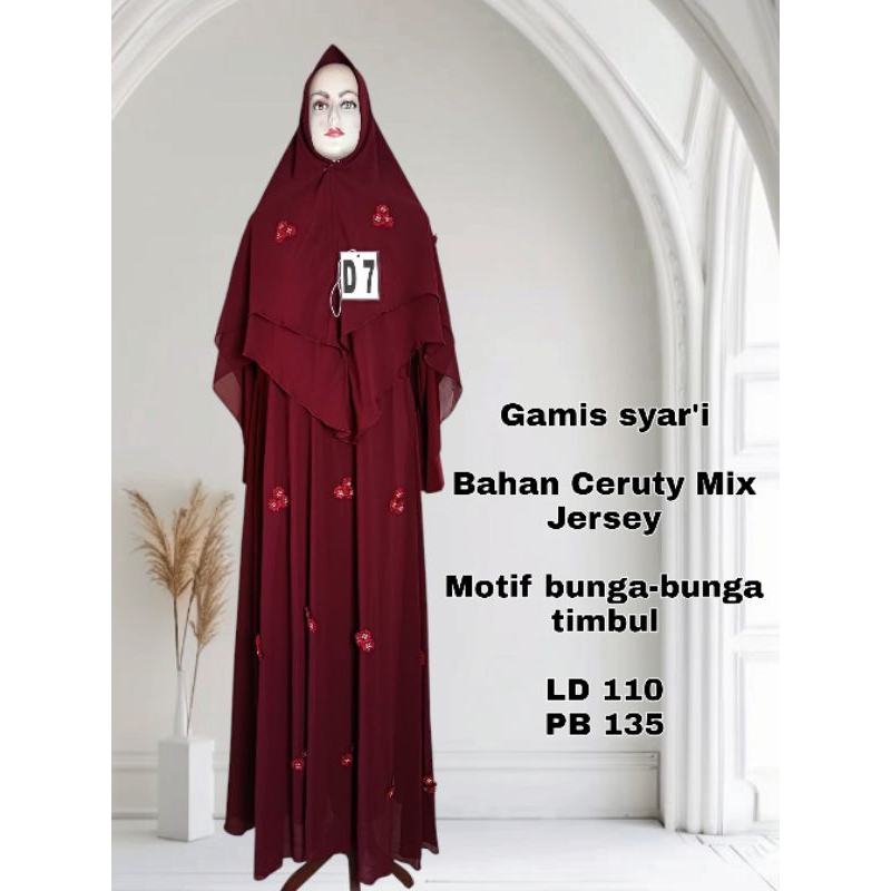 GAMIS SYAR'I // ADA 8 MODEL GAMIS SYAR'I // GAMIS SYAR'I PUTIH // GAMIS MUSLIM // GAMIS HIJAB // GAM
