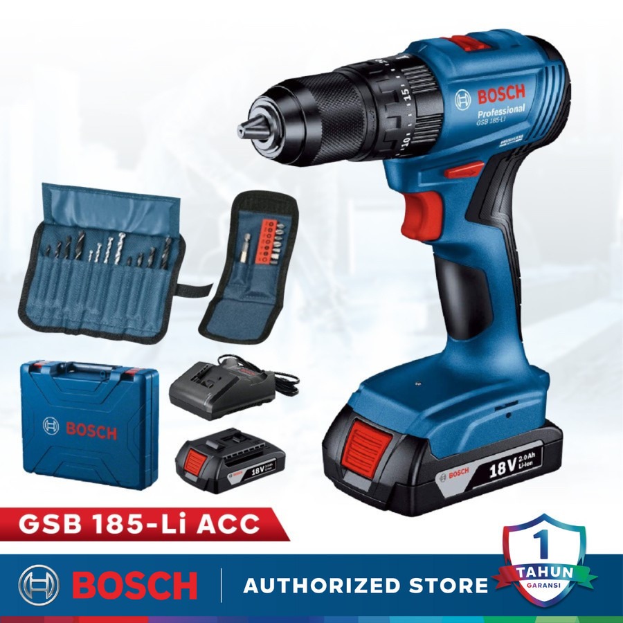 CORDLESS IMPACT DRILL BOSCH GSB185 Li
