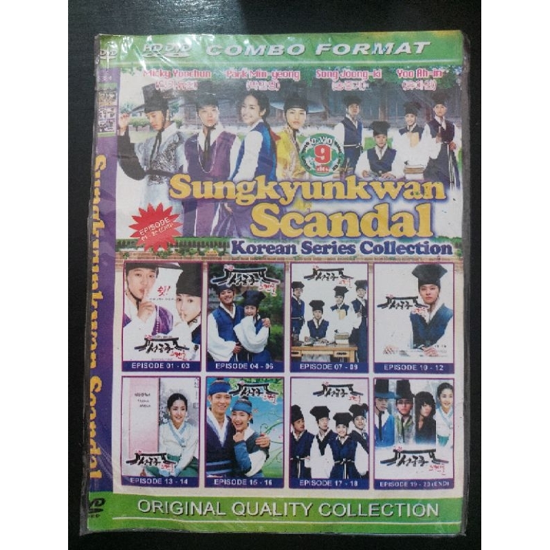 KASET FILM DRAMA KOREA Sungkyunkwan Scandal LENGKAP KOREAN SERIES FULL EPISODE SAMPAI TAMAT-FILM DRA