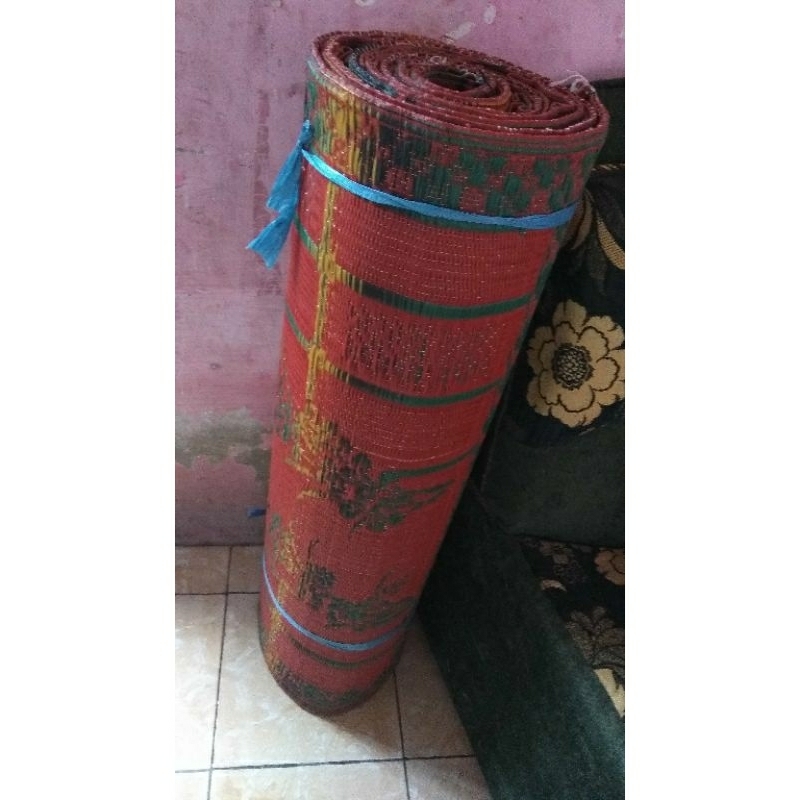 TIKAR PLASTIK JUMBO SINGA LAUT TIKAR TENUN BAGUS TEBAL