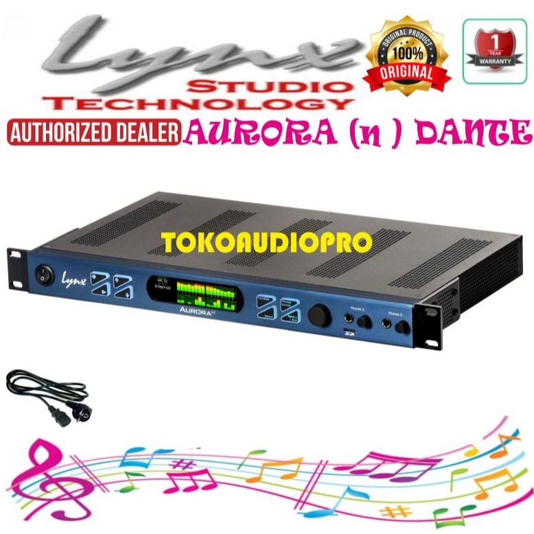 Lynx Studio Aurora (n) Dante Converter AD/DA with Audio Interface